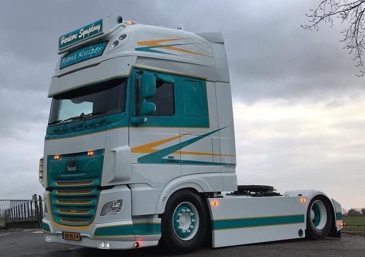 DAF XF оклейка