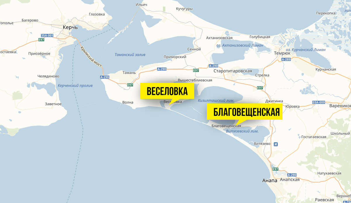 Карта взята на Яндекс Картах