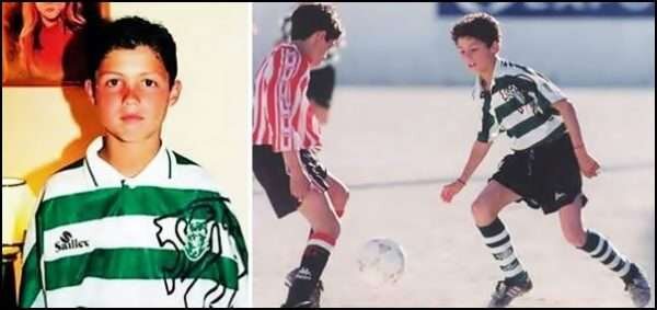 Криштиану Роналду в детстве