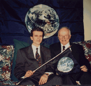 М.Шестов с основателем Дня Земли ООН Джоном МакКоннеллом