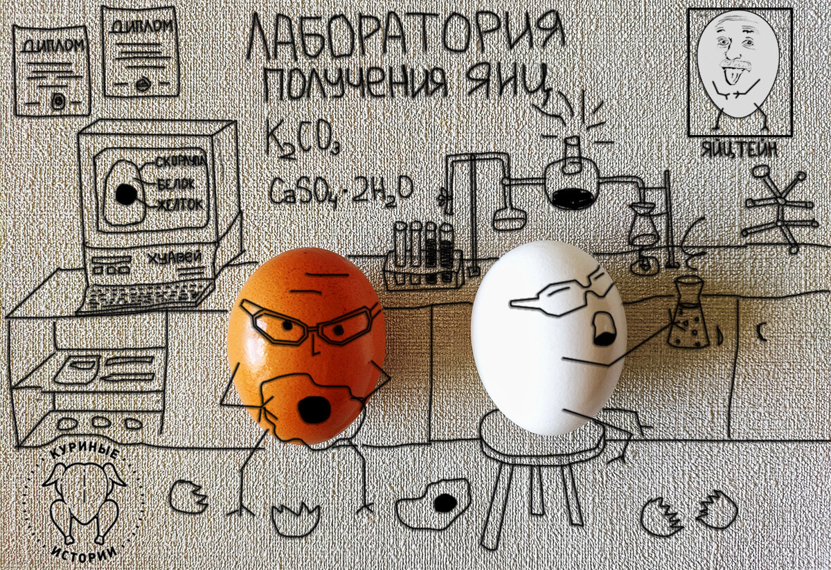 Коко и Пьер пытаются наладить производство искусственных яиц