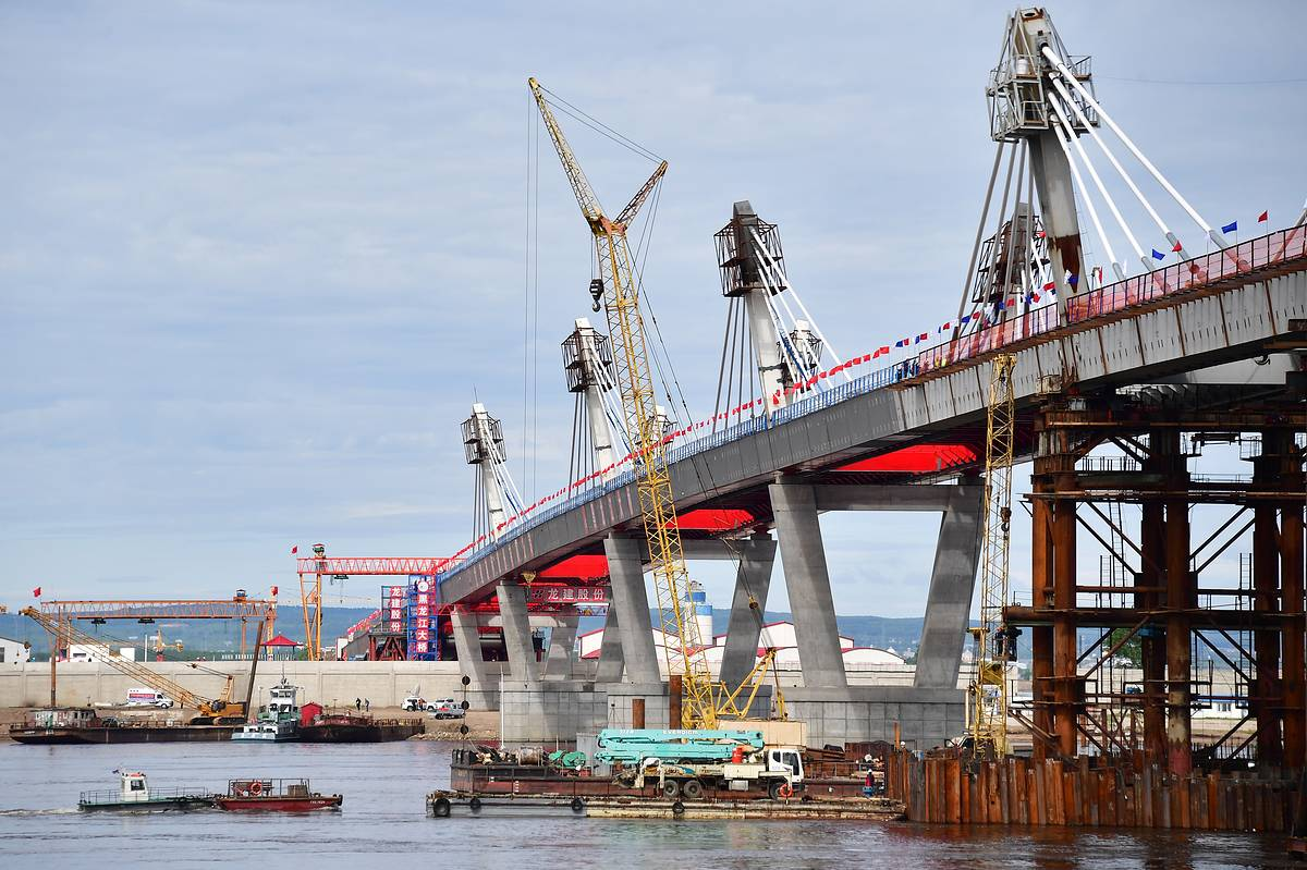 Мост с китаем в благовещенске