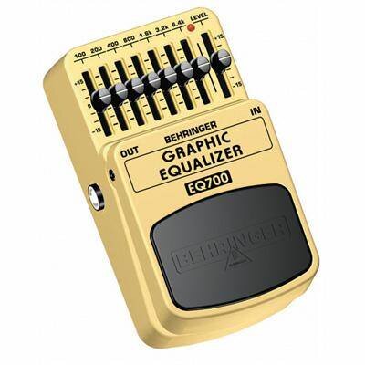 Пример такого устройства: 7-полосный эквалайзер от компании Behringer, фото с сайта muztorg.ru