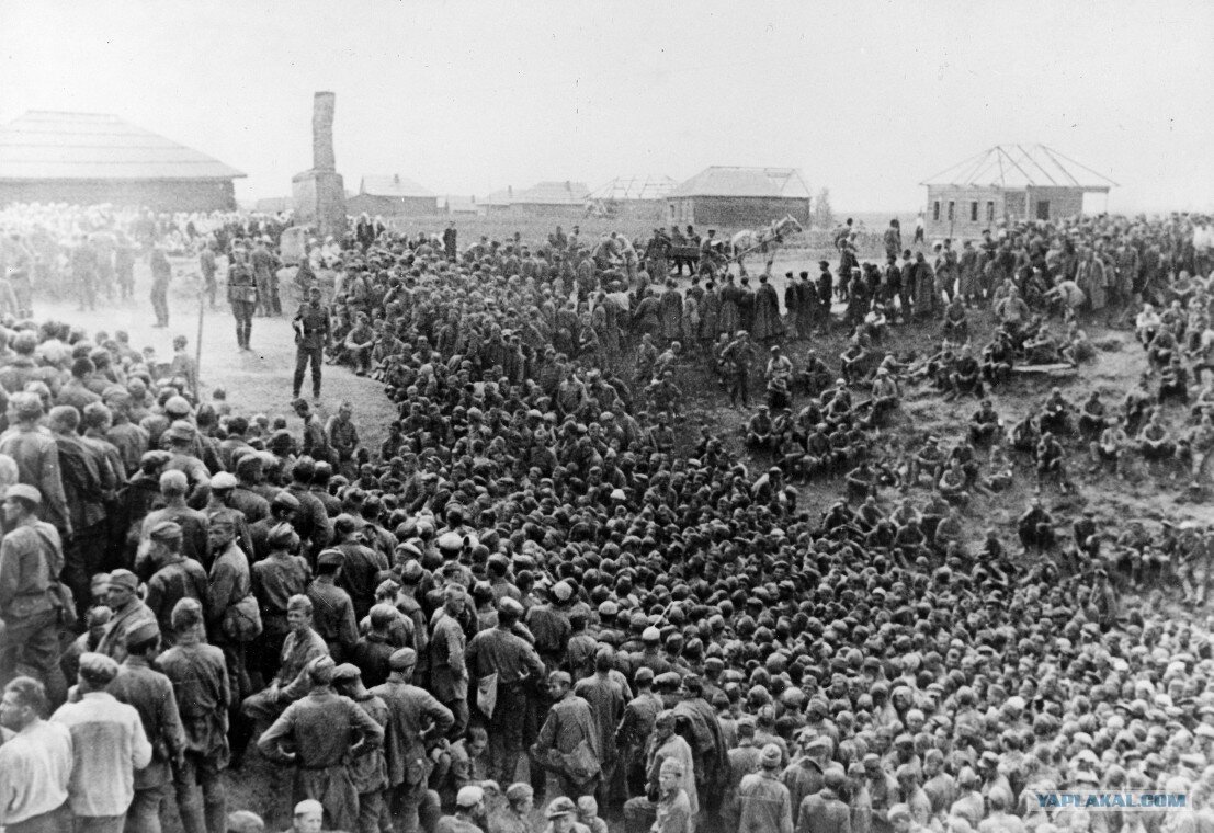 Советские военнопленные. Брянская область. 1941 год. 