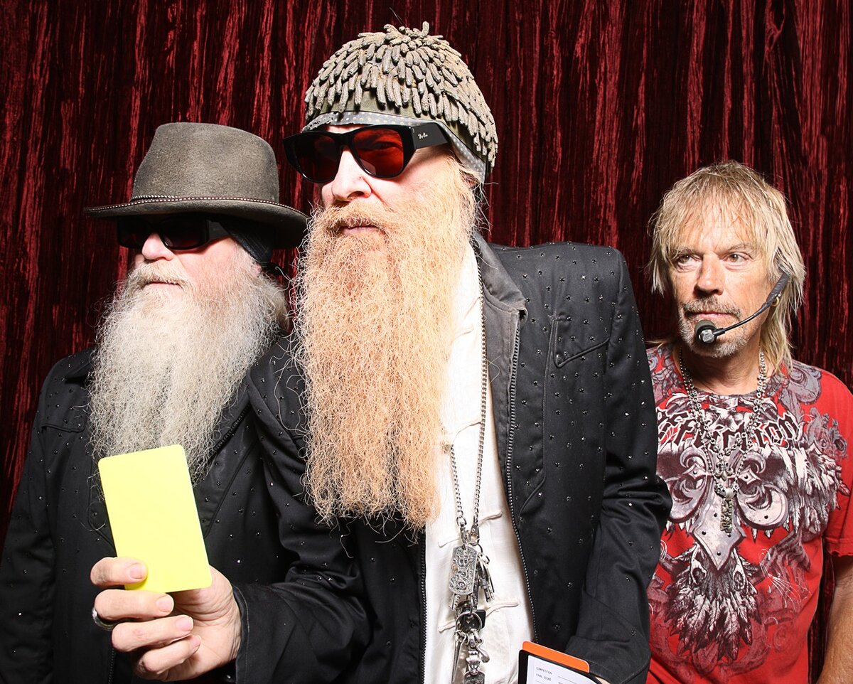 ZZ Top на мотоцикле