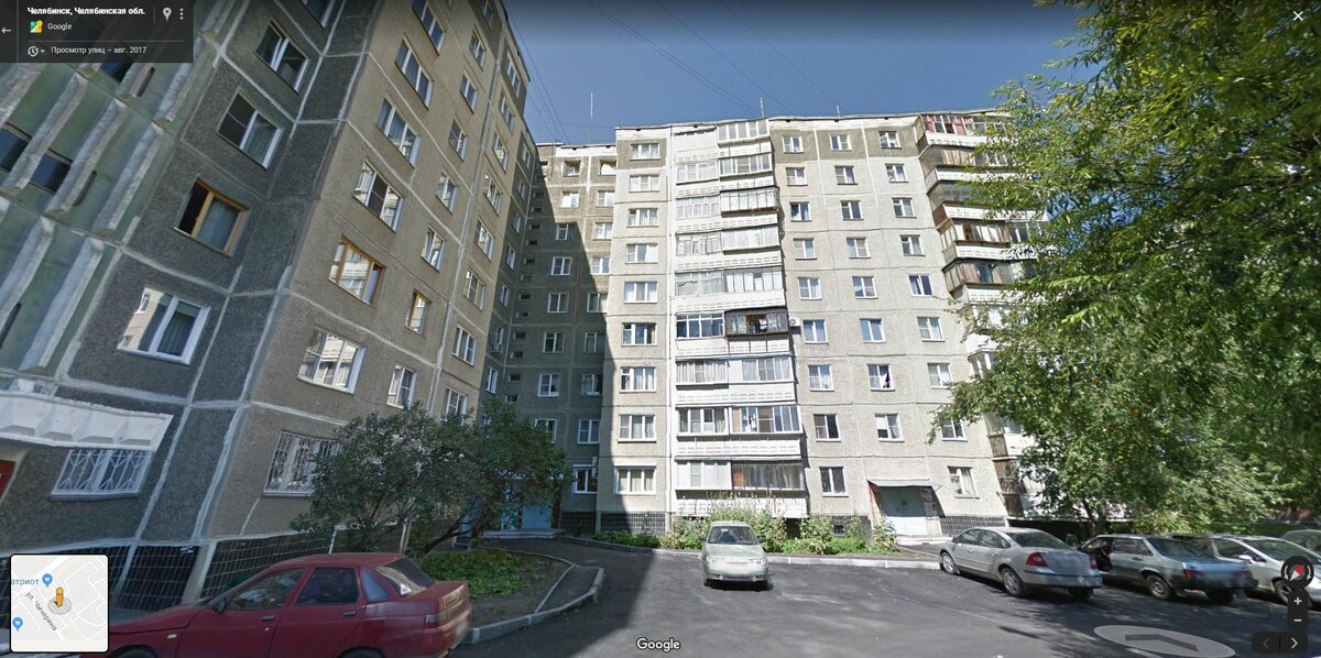 случайный район Челябинска