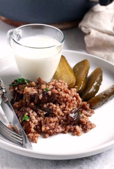 гречневая каша с грибами, рецепт, кулинарные рецепты, готовка, кухня, кулинария, блюда на обед, блюда на ужин
