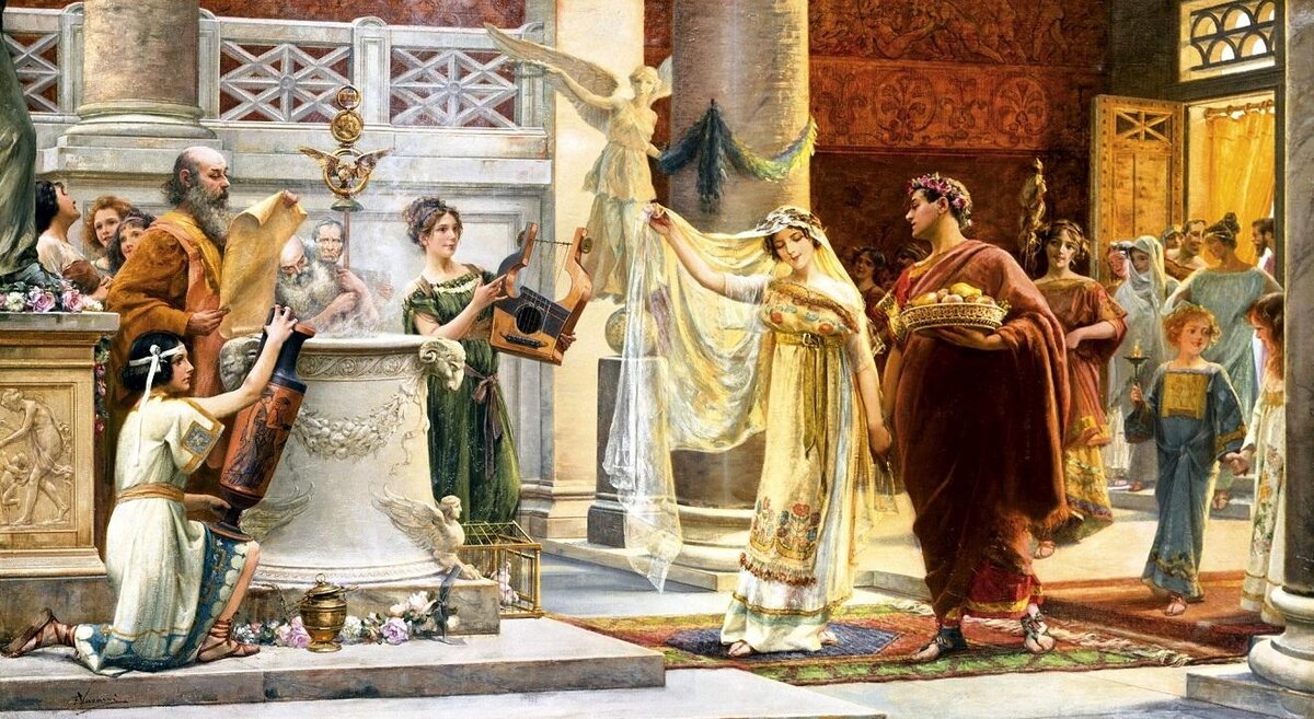 Как проходили свадьбы в Древнем Риме | SPQR | Древний Рим и Древний Мир |  Дзен