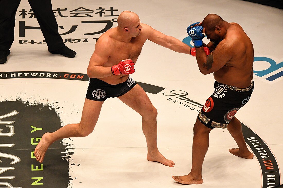 Федор атаковал постоянно. Джексон был в защите.                      фото: открытые источники сети.