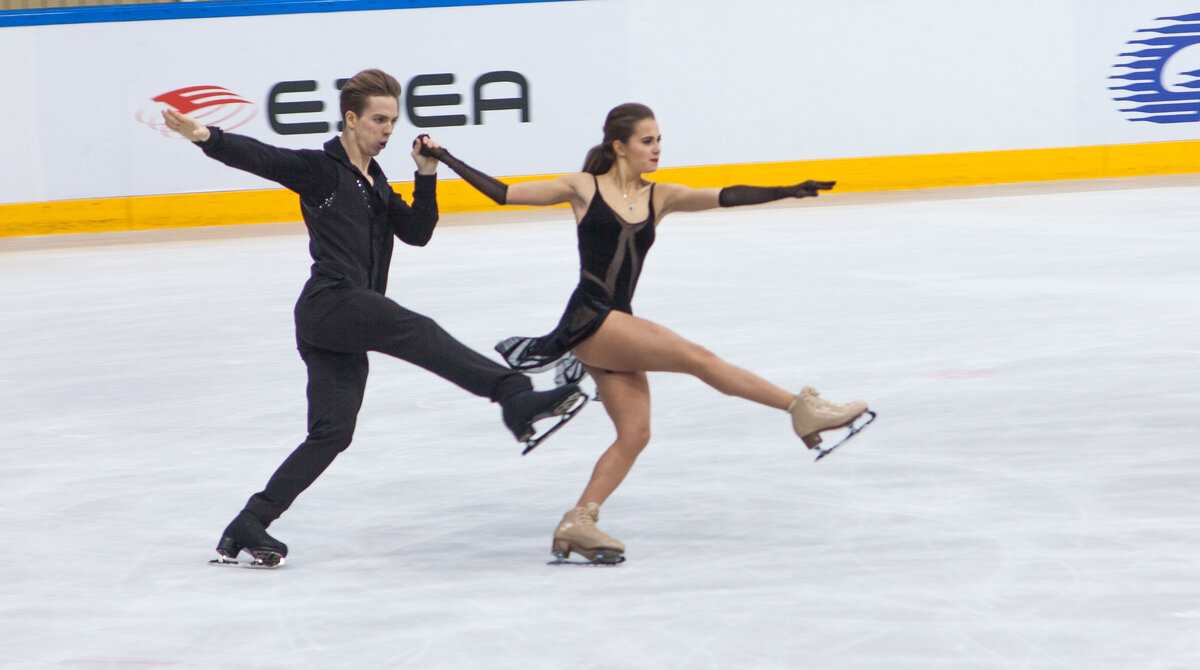 Софья Шевченко и Игорь Еременко, контрольные прокаты сборной России. Фото: Наталья Латуш/Nevasport