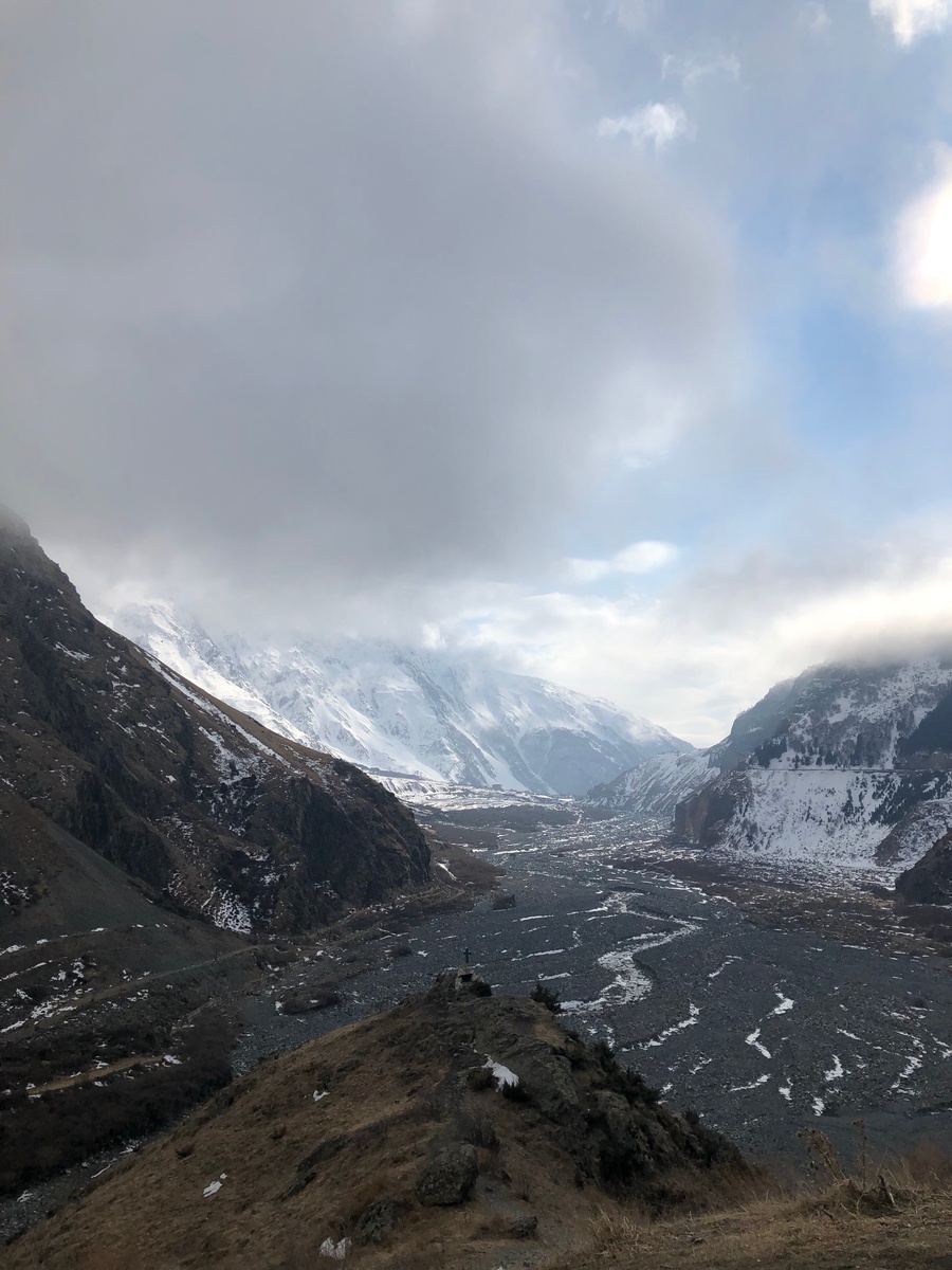 Вид с Военно-грузинской дороги