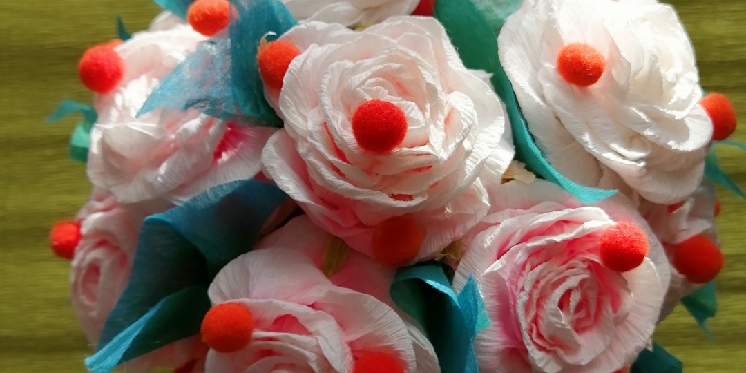 Роза своими руками - ЛЕГКО