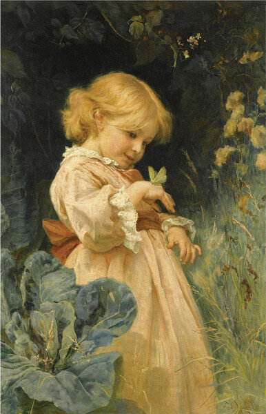Frederick Morgan «The butterfly» 
