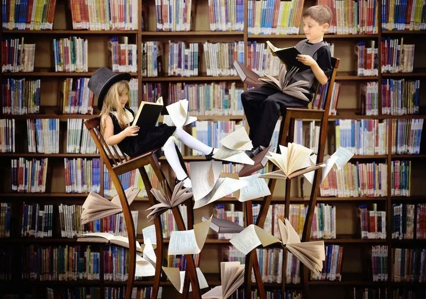 увлекательное занятие - чтение!