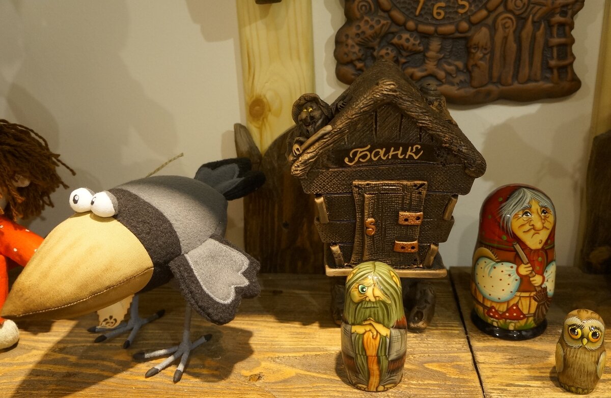 фото сделано автором в музее Бабуся Ягуся в г. Владимире. 