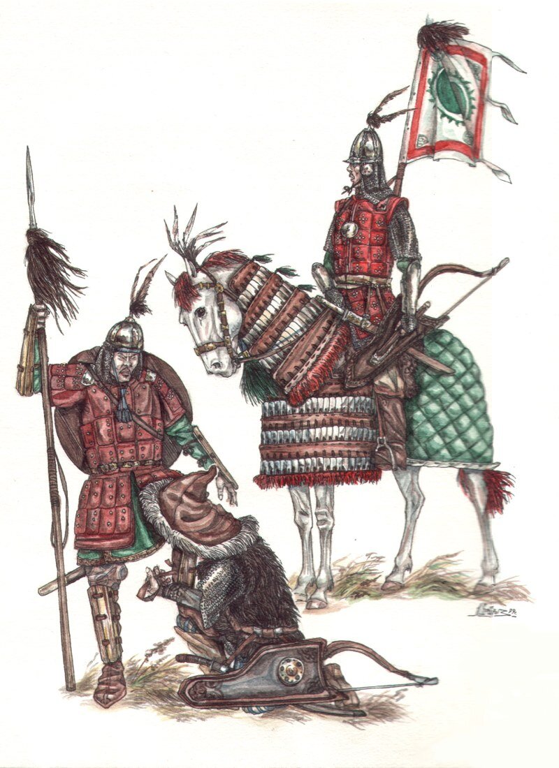 Воины цзубу.