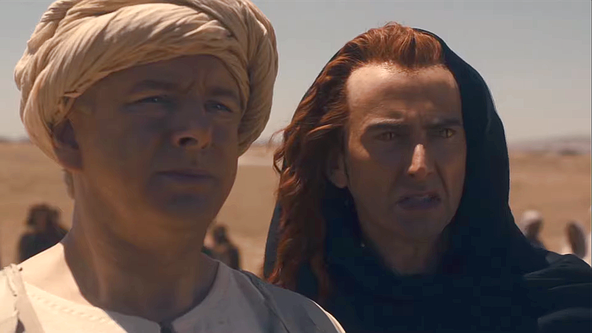 - Что он такого сделал, что все так взъелись?
- Он сказал им: "Будьте добры друг к другу"
Кроули и Азирафель, казнь Иисуса Христа.