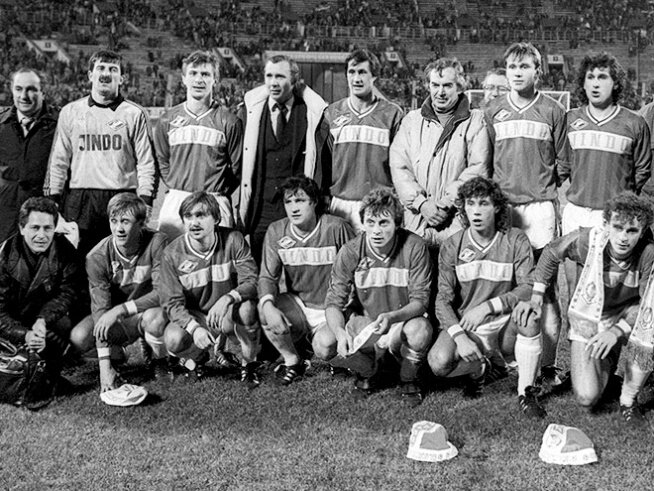 «Спартак» – чемпион СССР 1989 года. После победы в золотом матче над киевским «Динамо», фото: ria.ru