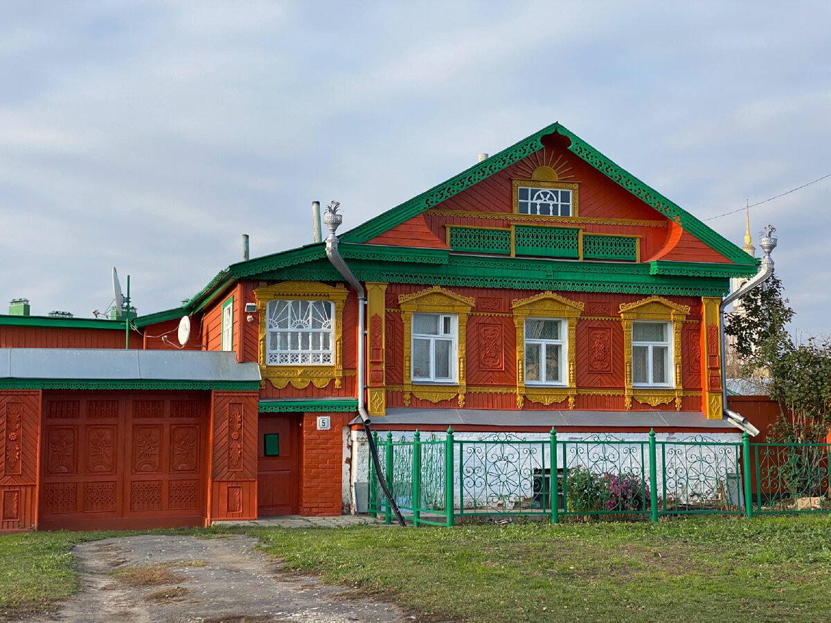 Очень красивый дом в Суздале