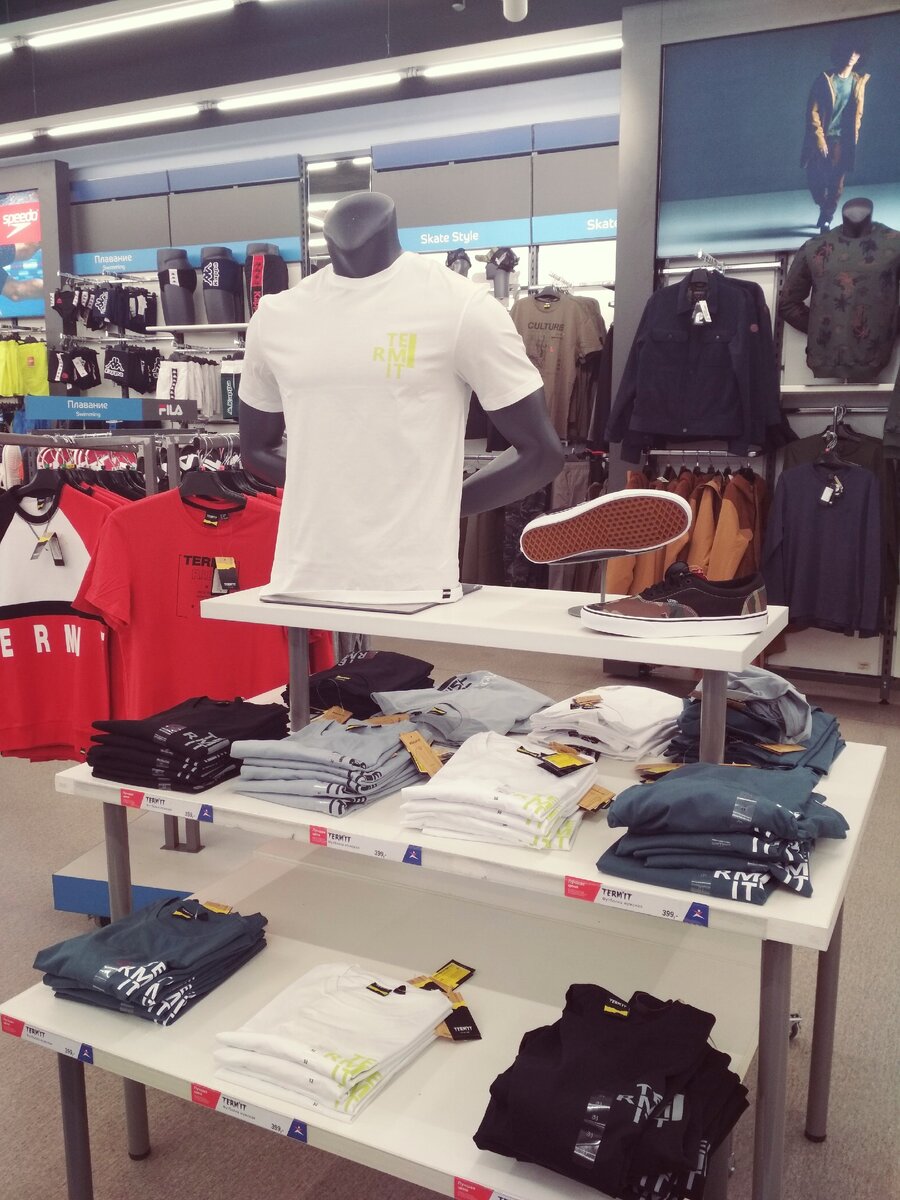 Фото автора. Мужские футболки Termit