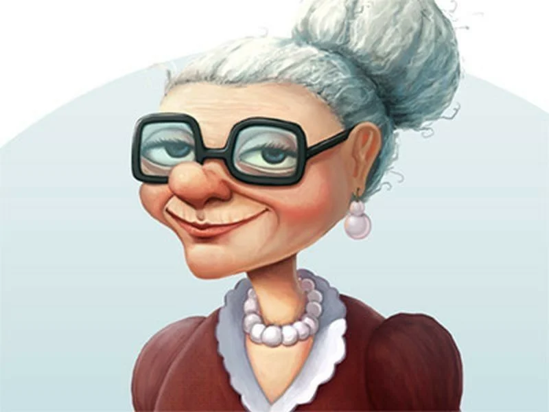 Тетка н. Мультяшные бабушки. Старушка из мультика. Бабуля из мультика. Бабуля в очках.