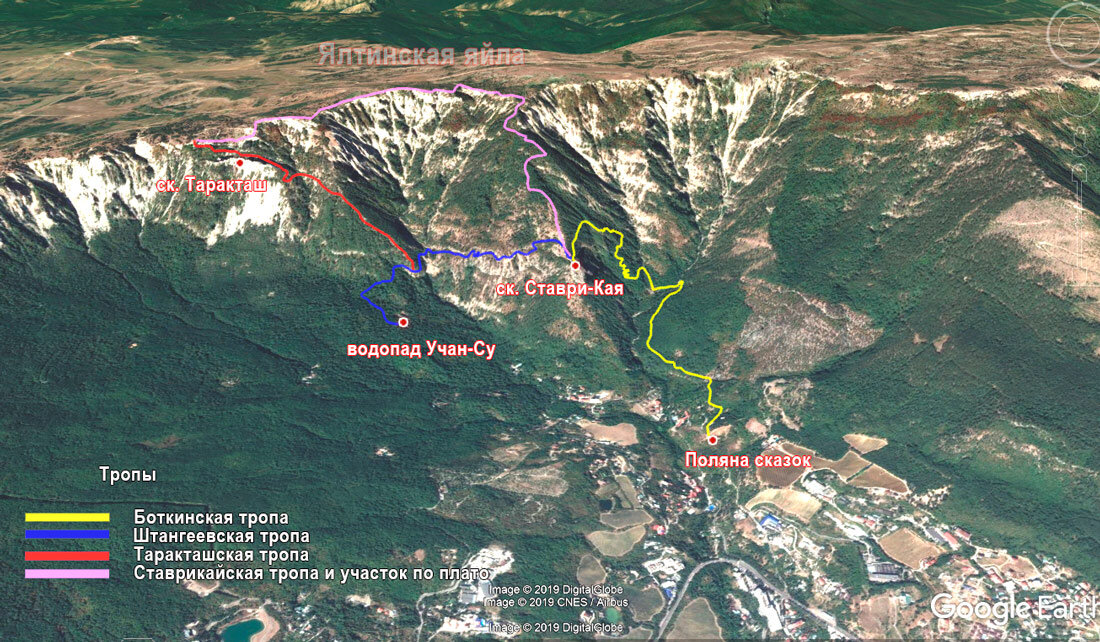 Очень наглядная карта, с учётом рельефа. 