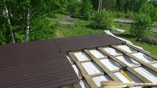Как покрыть крышу ондулином