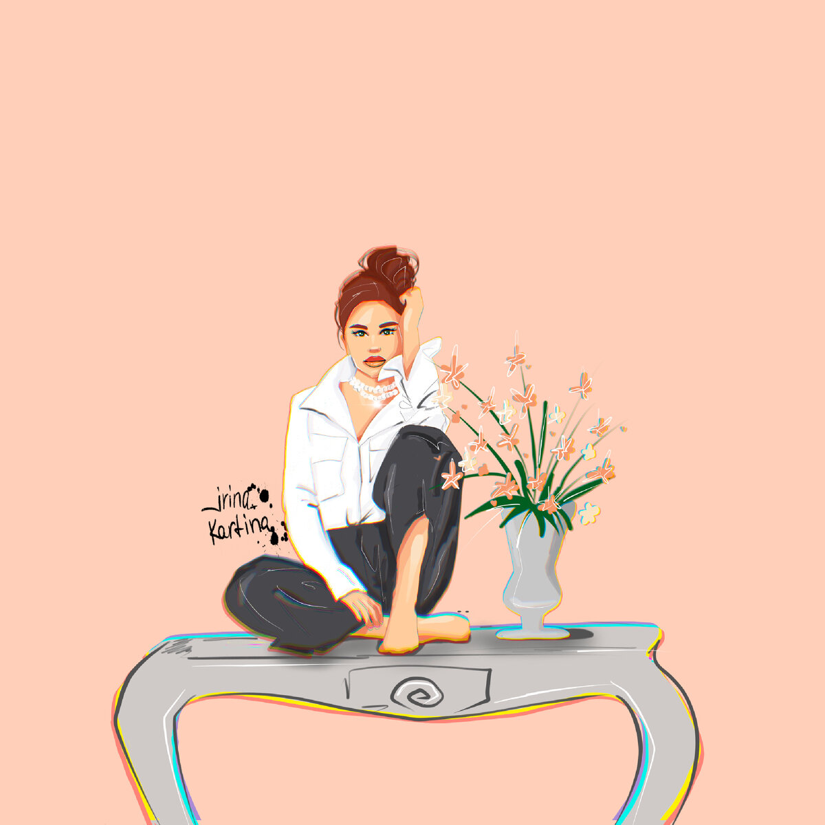 Моя собственная иллюстрация @_irina_kartina