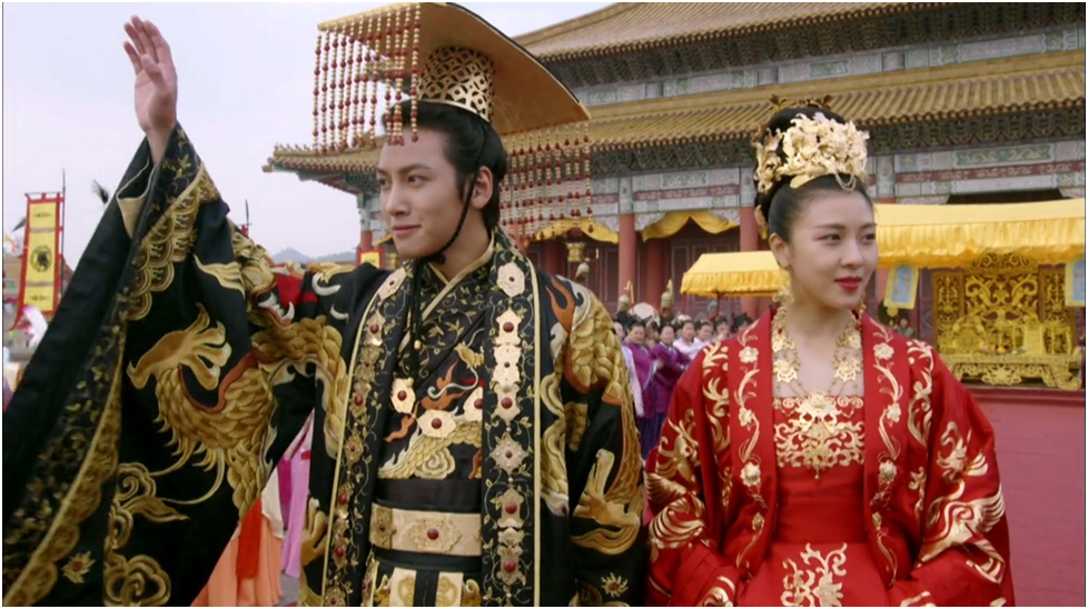 Тагон-Тэмур и Олджэй-хутуг , императрица и император 