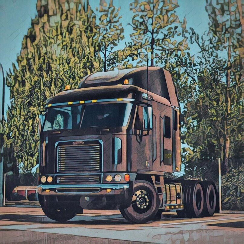 Грузовик который он увидел