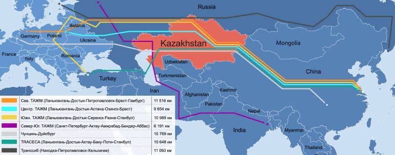 Транзит через страну. Транзит Россия Китай через Казахстан. Казахстан Европа и Азия. Транзит из Китая в Европу. Казахстан на карте Европы и Азии.