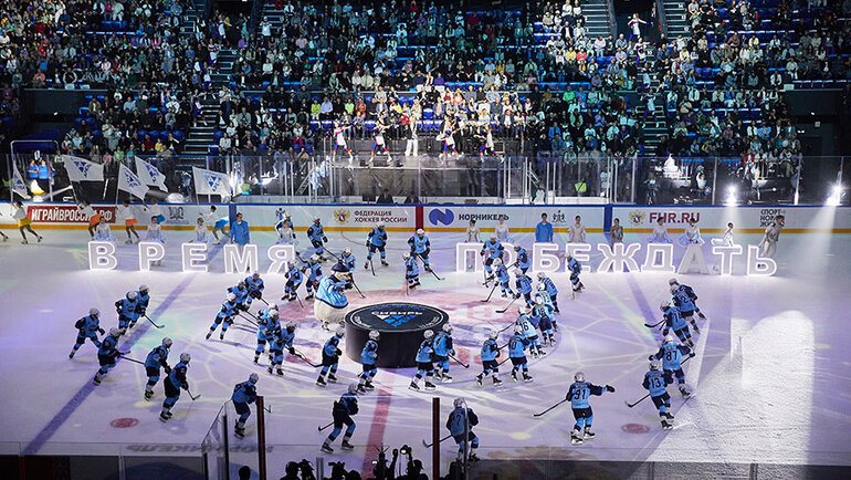    Открытие «Сибирь-Арены».Александр Ощепков, НГС