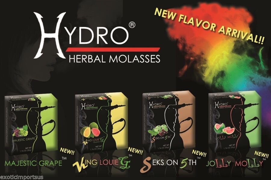 Новые вкусы Hydro Herbal