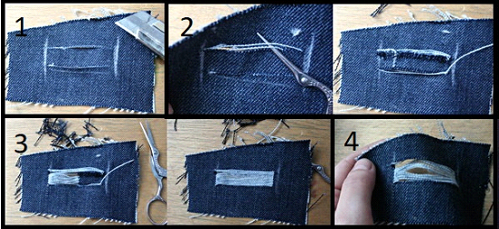 Как сделать рваные джинсы: пошаговая инструкция - Лайфхакер