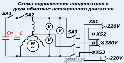 Генератор из асинхронного двигателя