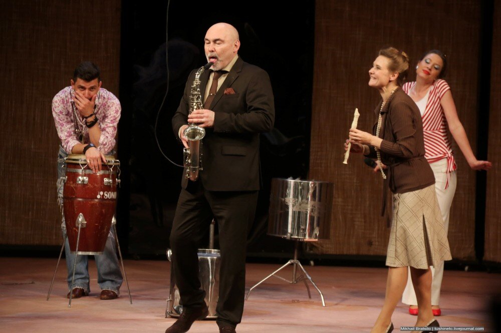 02. Венсант - Владимир Базынков, Куфисель - Михаил Басов, Госпожа Мартине - Екатерина Королёва, Минушон - Надежда Бодякова

