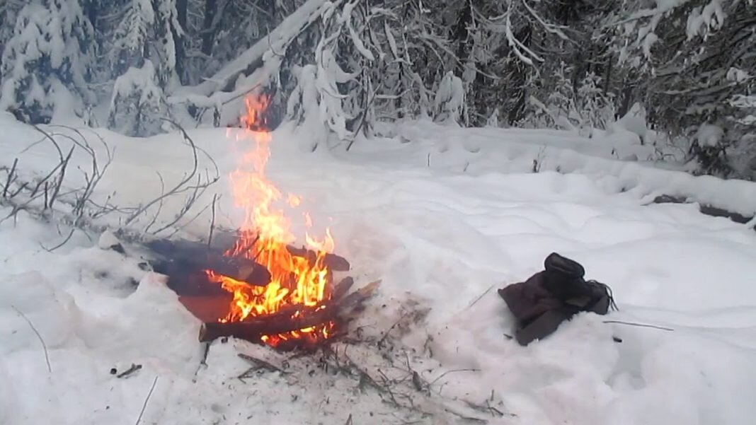 Поиск укрытия и огня