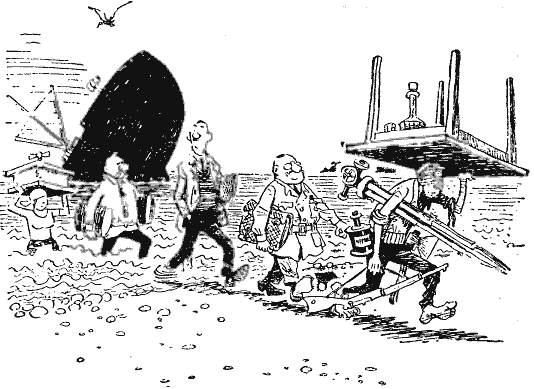 Иллюстрация к рассказу "Как создавался Робинзон"