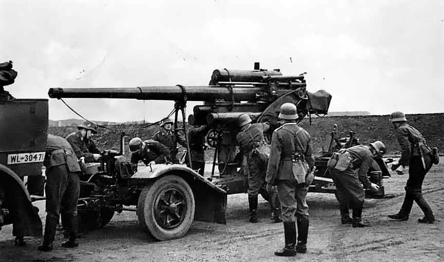 Орудие Flak 18. 