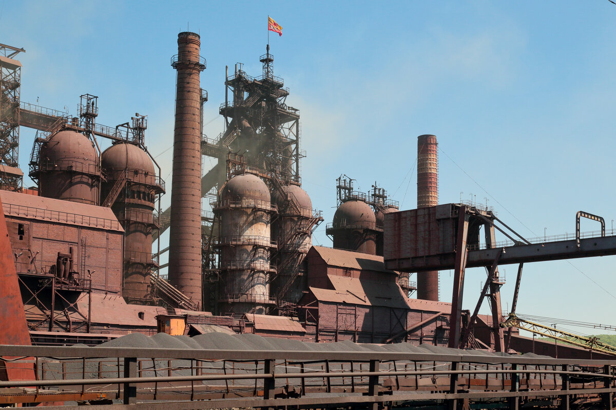 Доменный цех Косогорский металлургический завод