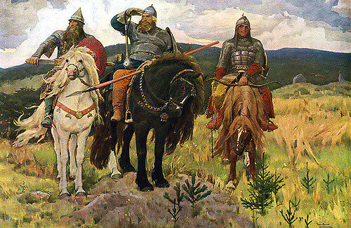 В.Васнецов "Богатыри"