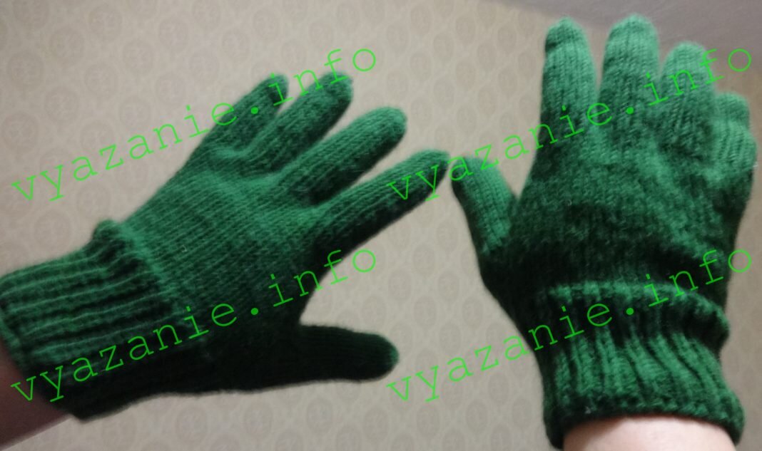 Вязаные перчатки без пальцев - - купить в Украине на zelgrumer.ru