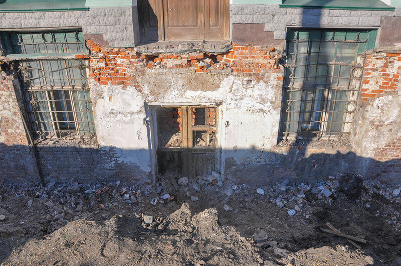 Музей Врубеля. Раскопки. Омск. 