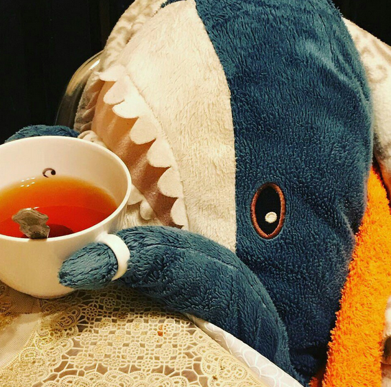 Вечером Стёпа берется за книги и читает мне.