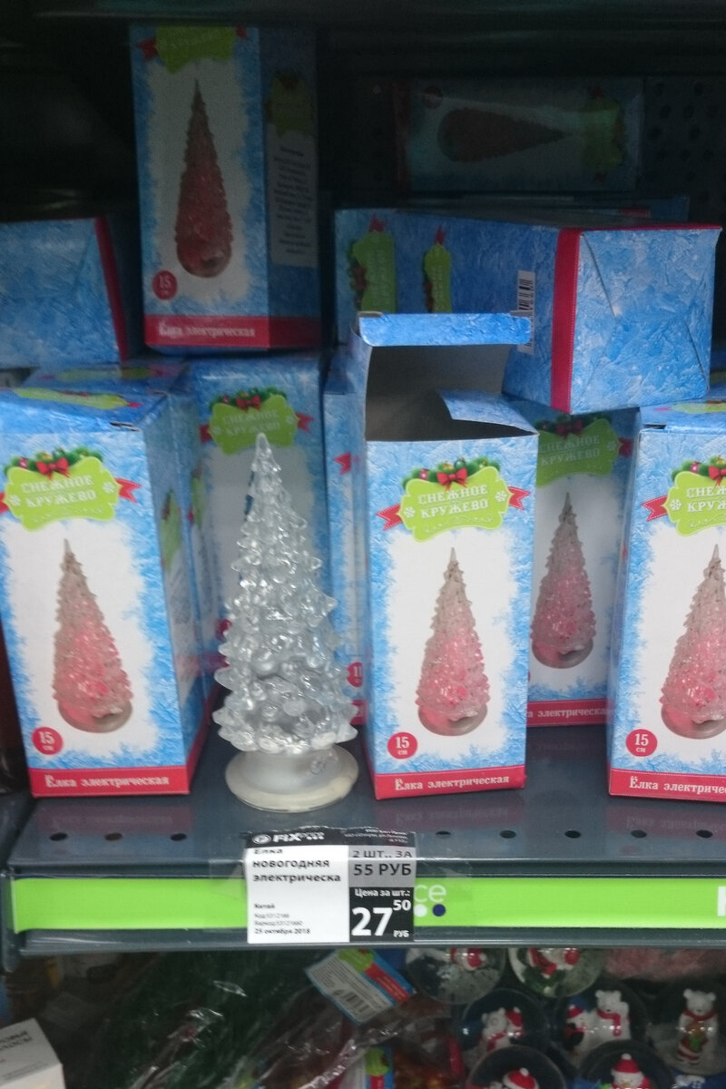 елочки из Фикс прайса