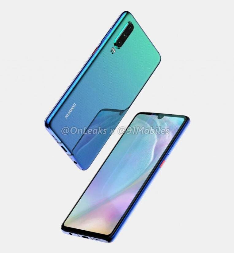 Изображение смартфона Huawei P30