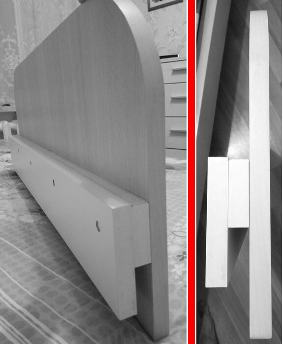 Конструкция бортика для детской кровати