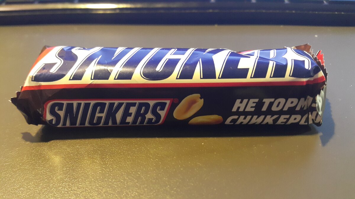 Snickers шоколадный батончик 160г