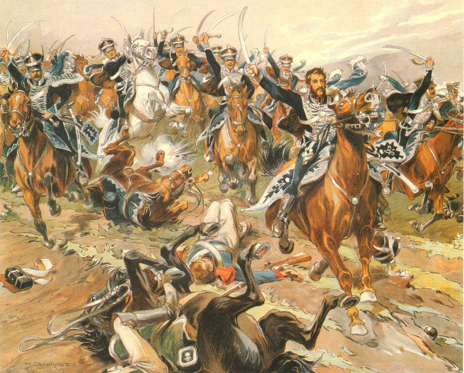 18-28 июля 1812 г. После отступления 1-й армии от Дриссы для прикрытия Петербургского направления на Двине был оставлен 1-й пехотный корпус, усиленный кавалерией (всего 25 000 чел.