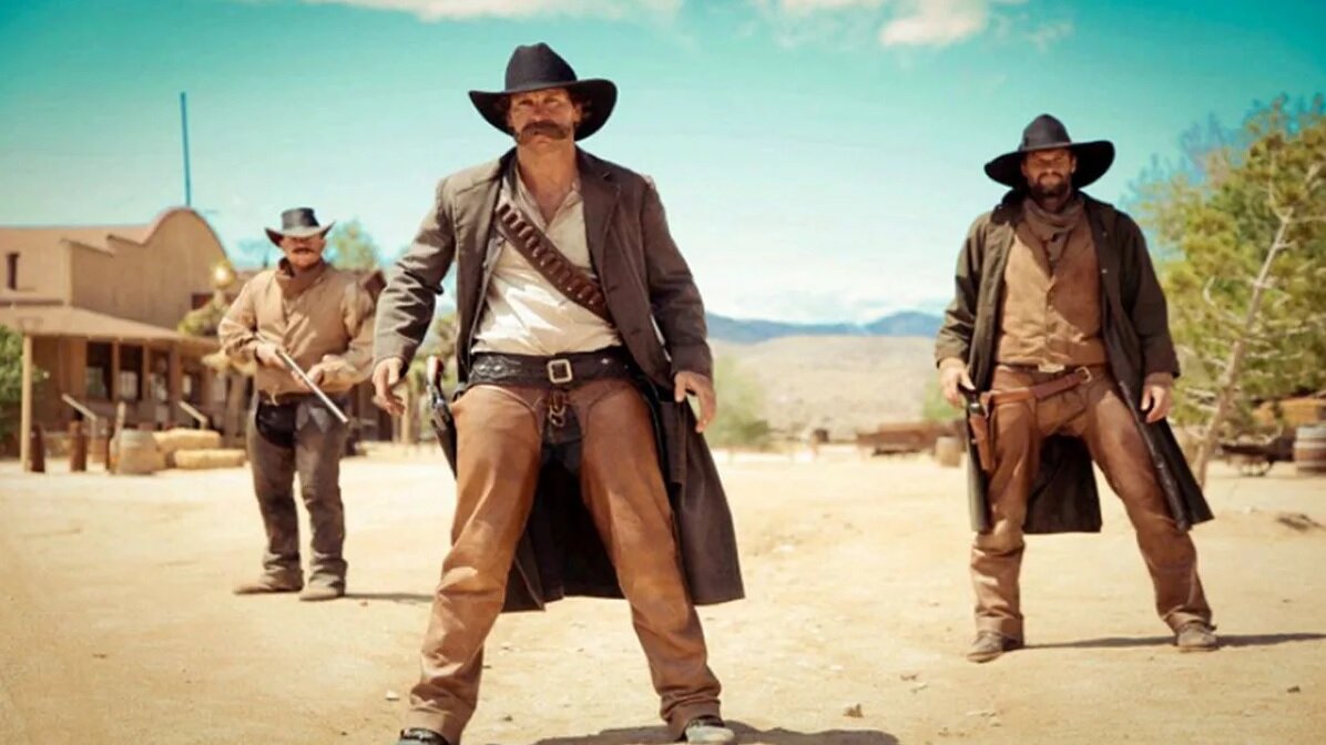 Кадр из фильма «Однажды на Диком Западе»